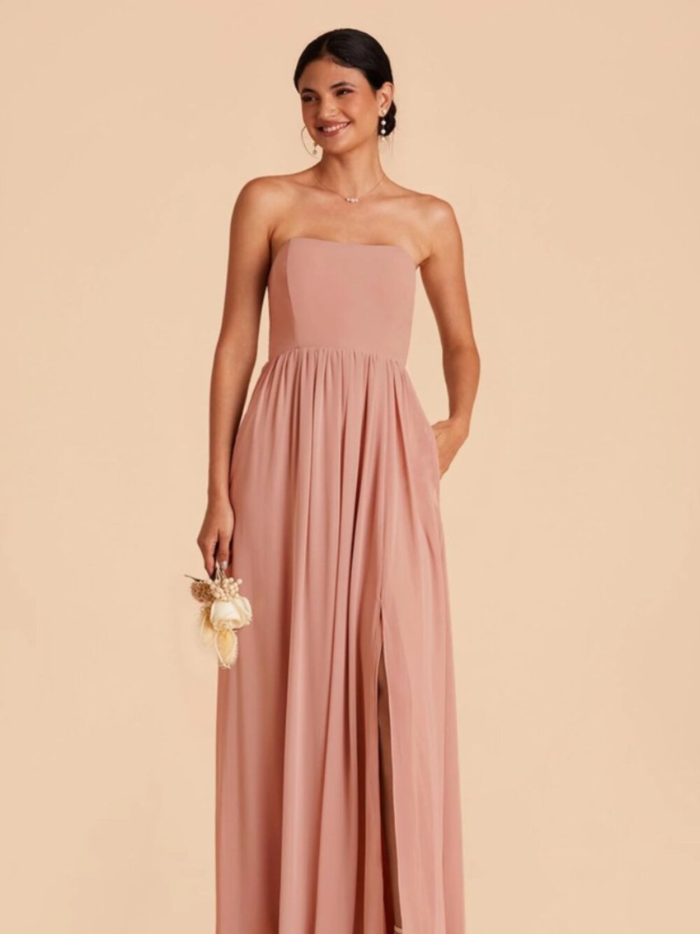Birdy Grey Dress- Color Dusty Rose- Cut August Dress